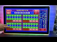 Οθόνη LCD 24 ιντσών με πλαίσιο περιμετρικής λωρίδας LED για καζίνο