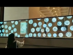 55 ιντσών οθόνη αυτοεκπομπής Διαφανής οθόνη OLED Ανώτατη διαφάνεια Διαδραστική OLED