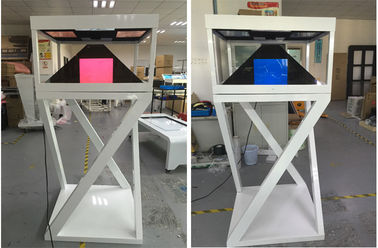 Floor Standing 3d Holographic Display With Touch Screen 55 Inch Windows OS
